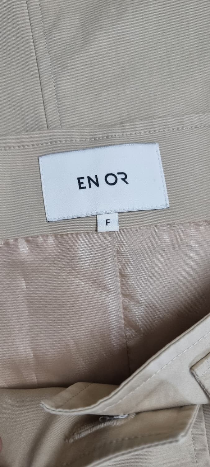 ENOR 엔오르 슬리브리스 트렌치 원피스 Free _ 여성 상품이미지9