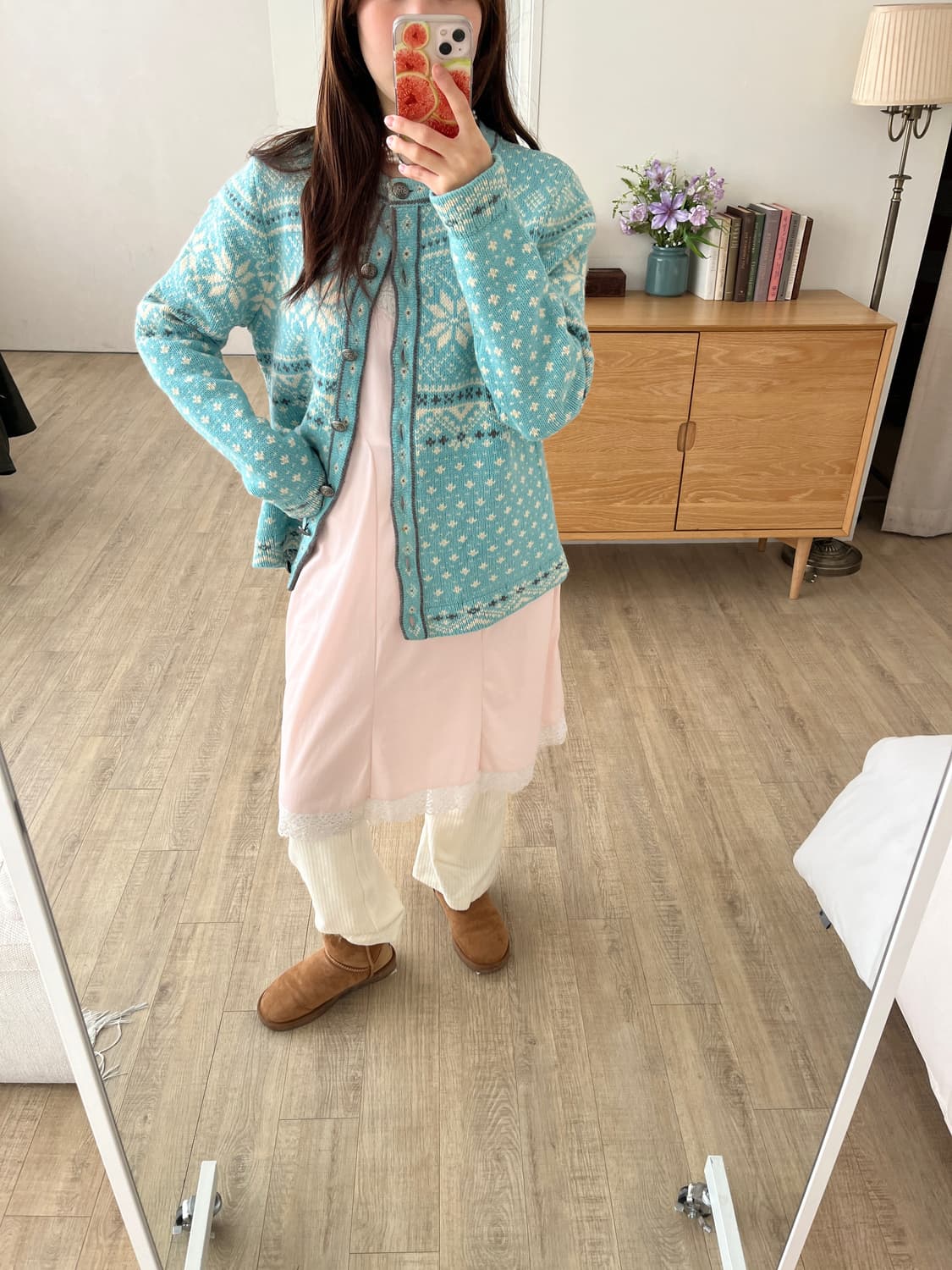 LL bean Nordic Cardigan 상품이미지4