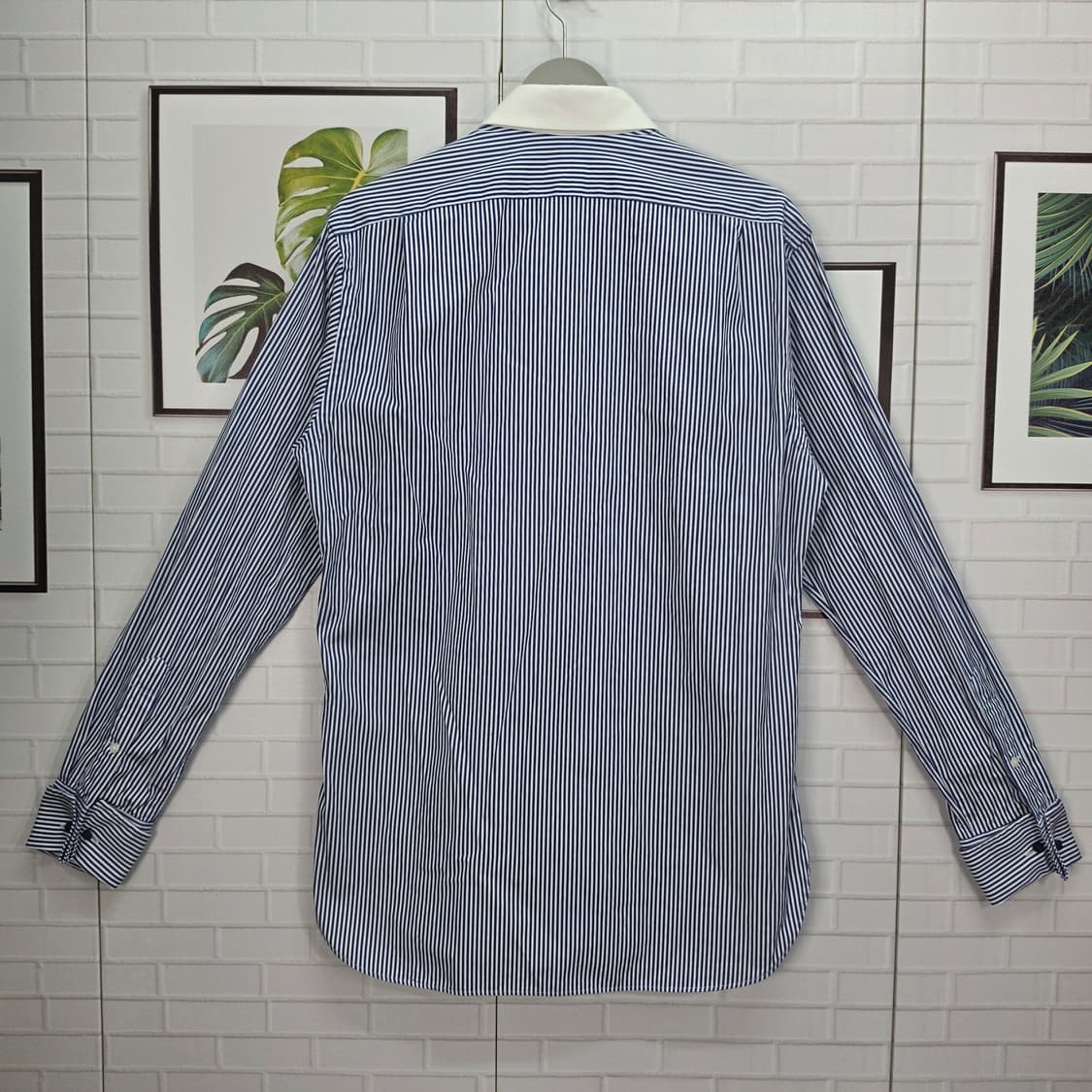 폴로랄프로렌 클래식핏 스트라이프 긴팔 셔츠 남방 M(170/92A)사이즈 상품이미지4