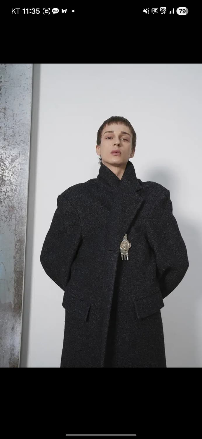 yiyae 오버사이즈 싱글 코트 M사이즈 상품이미지1