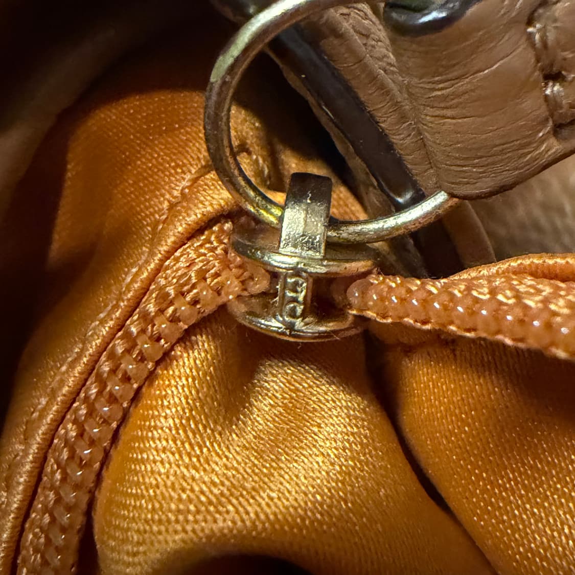 코치 빈티지 레더 브라운 백팩 상품이미지4