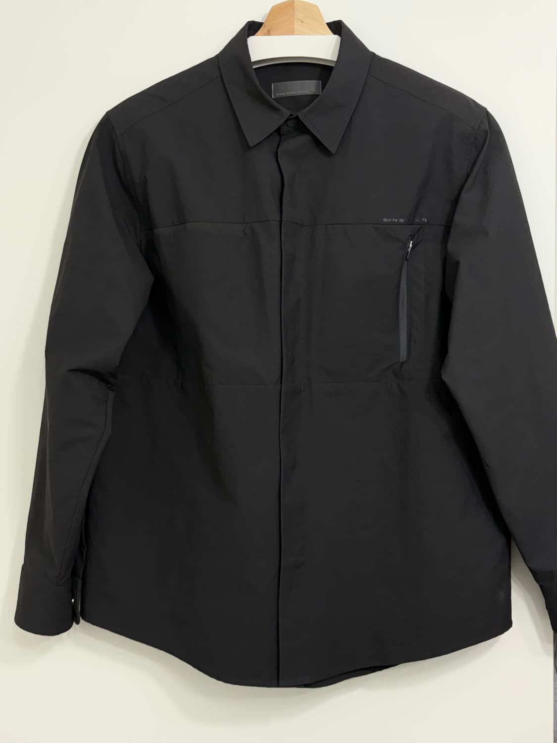 산산기어 포켓셔츠 차콜 상품이미지1