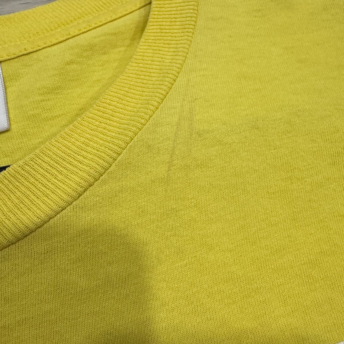 슈프림 Start Something 티셔츠 옐로우 L 상품이미지3