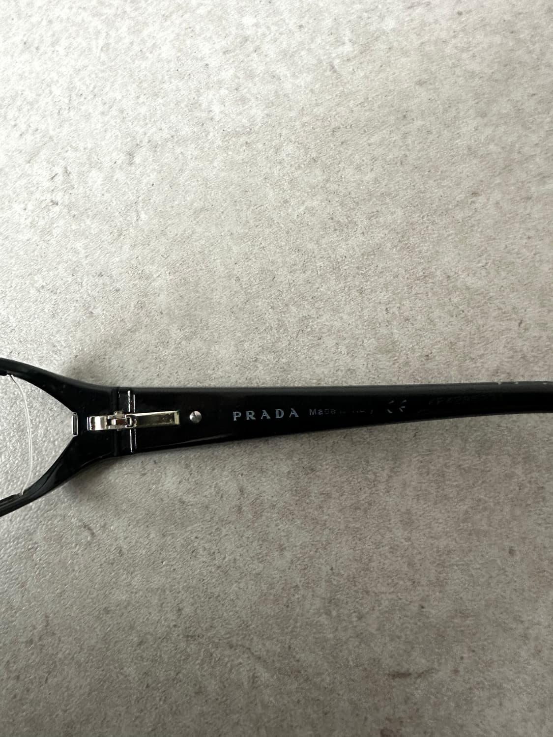 프라다 2000s 긱시크 다운스퀘어 안경 상품이미지8