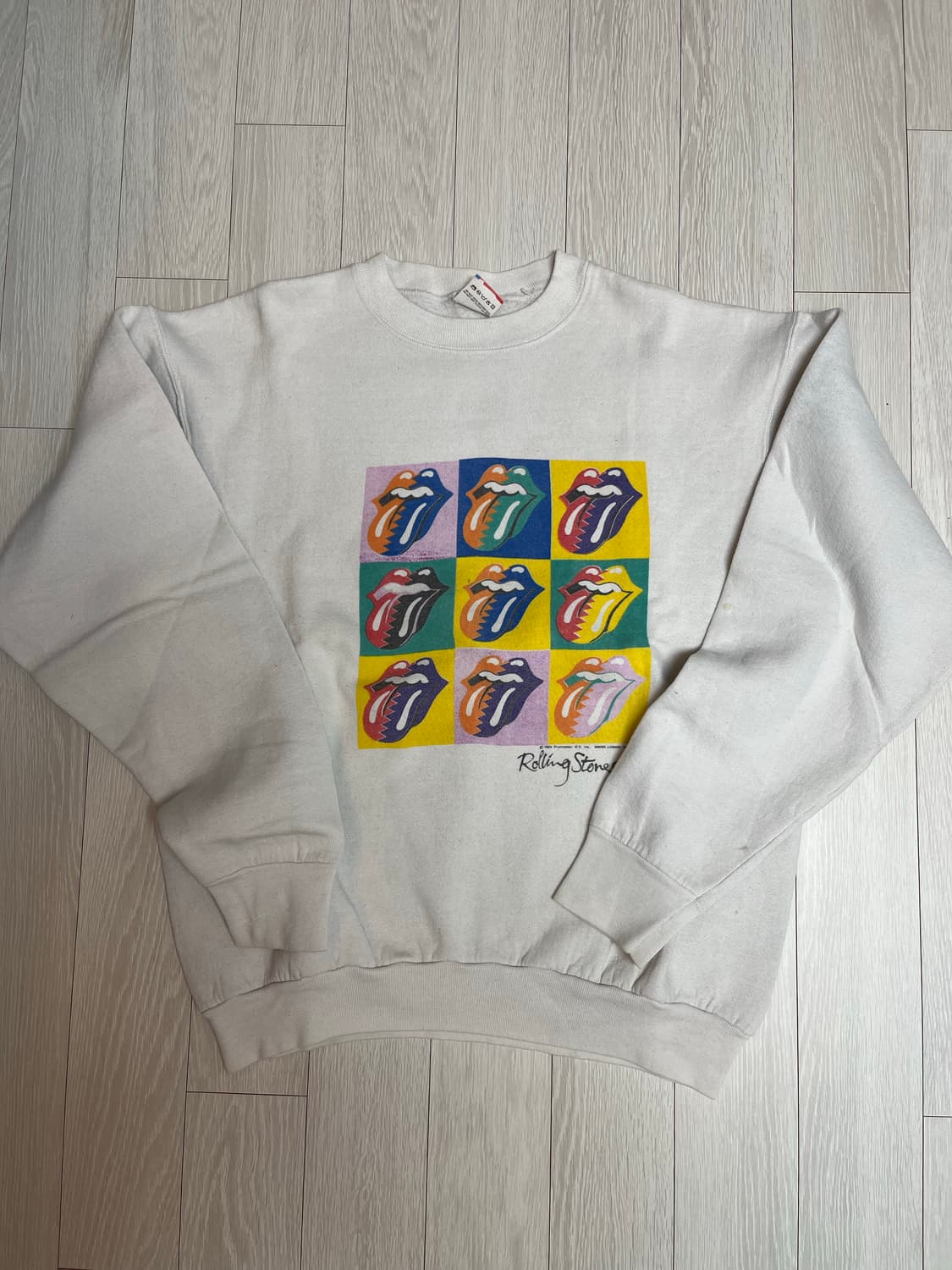 빈티지 롤링스톤즈 스웨트셔츠 상품이미지2