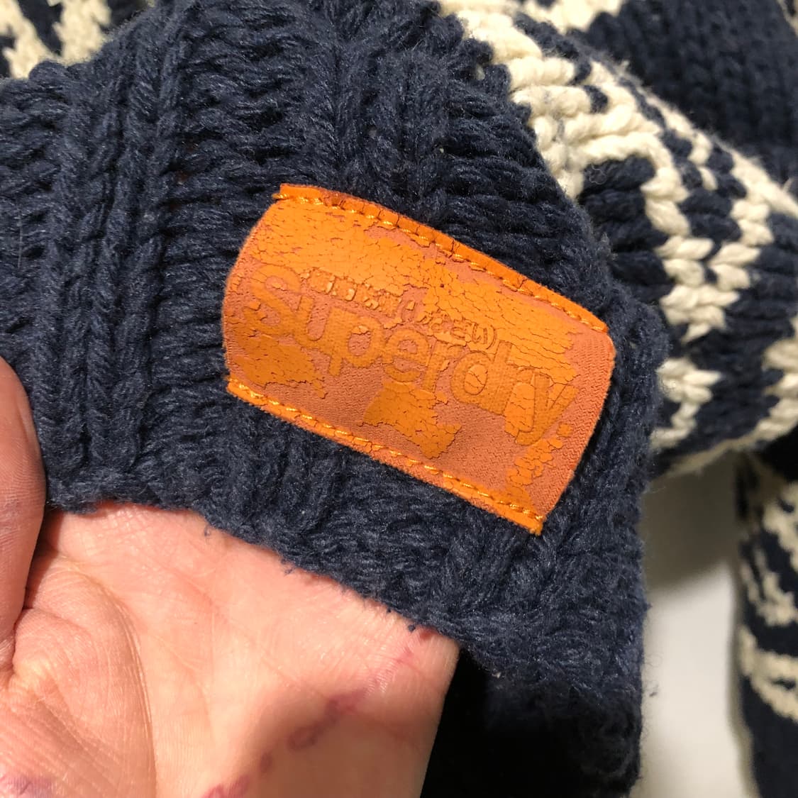 슈퍼드라이 니트 자켓 상품이미지5