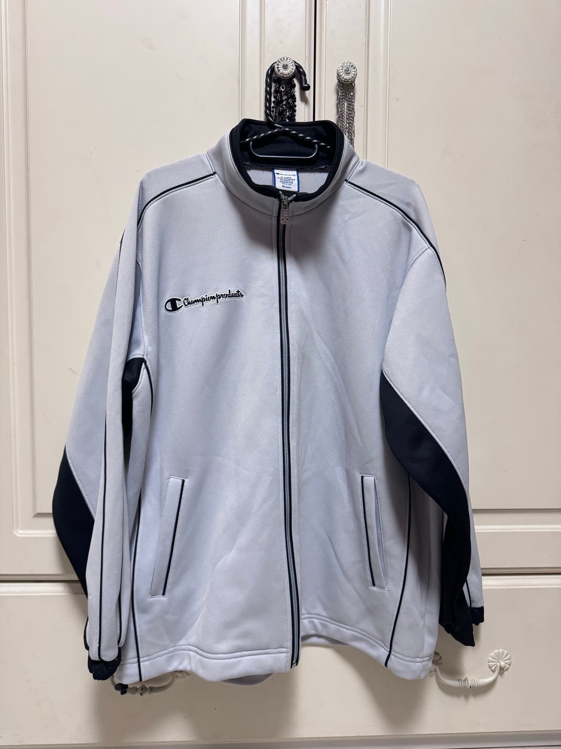 빈티지 서브컬쳐 아노깔 챔피온 Champion 트랙 자켓 그레이 상품이미지1