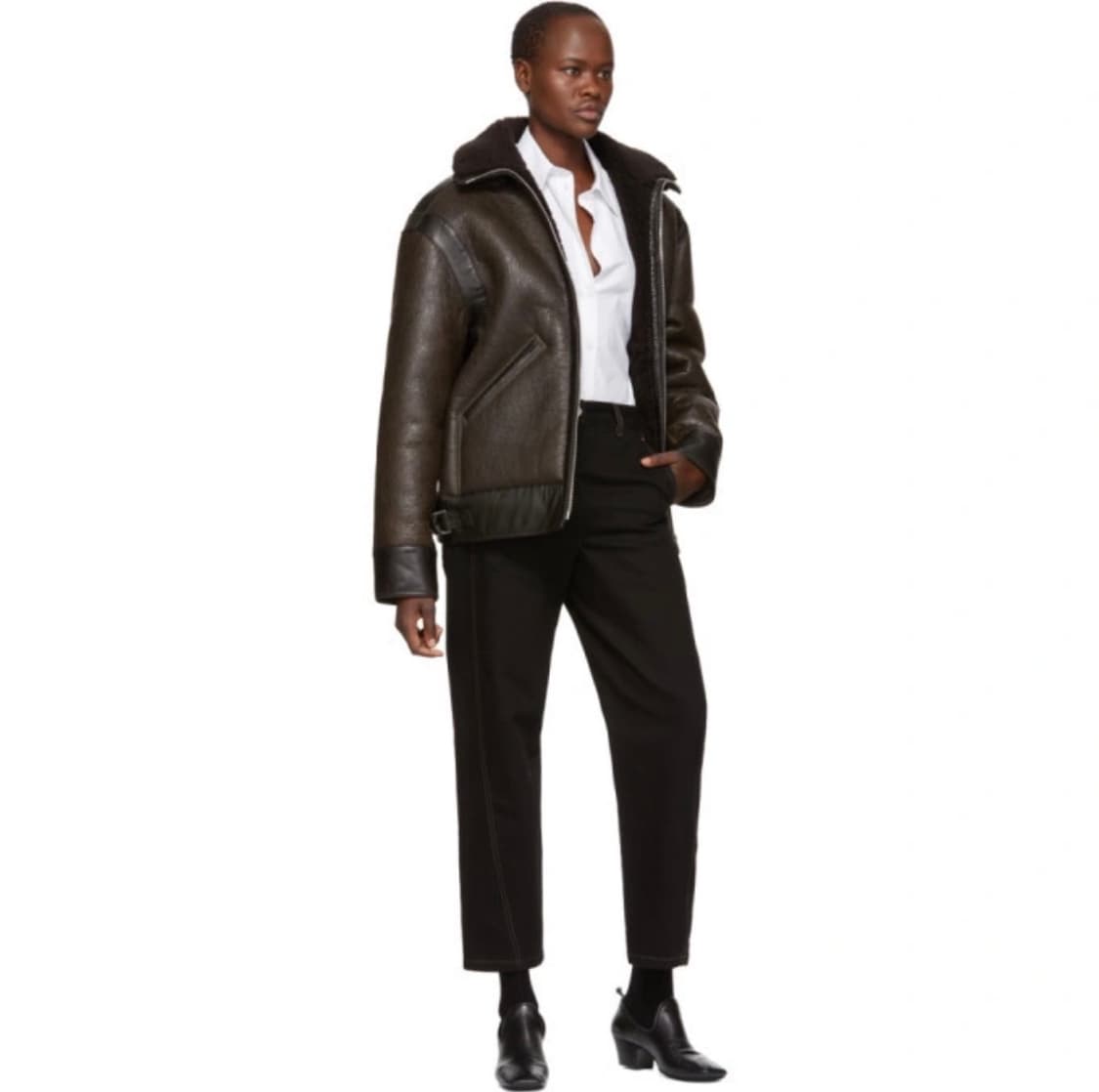 [교환] 르메르 18fw 19fw 시어링 무스탕 L->M 상품이미지1