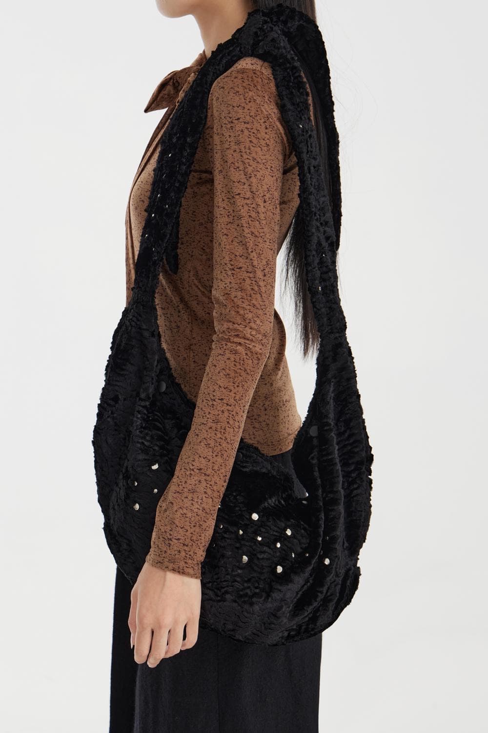 The world is your oyster 스터드 퍼 백  상품이미지2