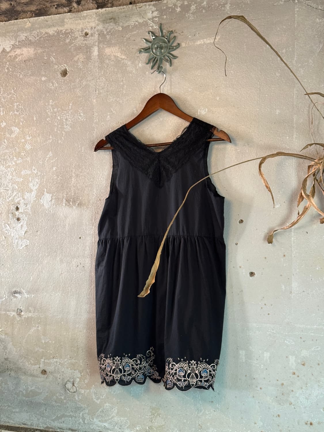 44-66 ) JPN Lace Embroidery Sleeveless 상품이미지5