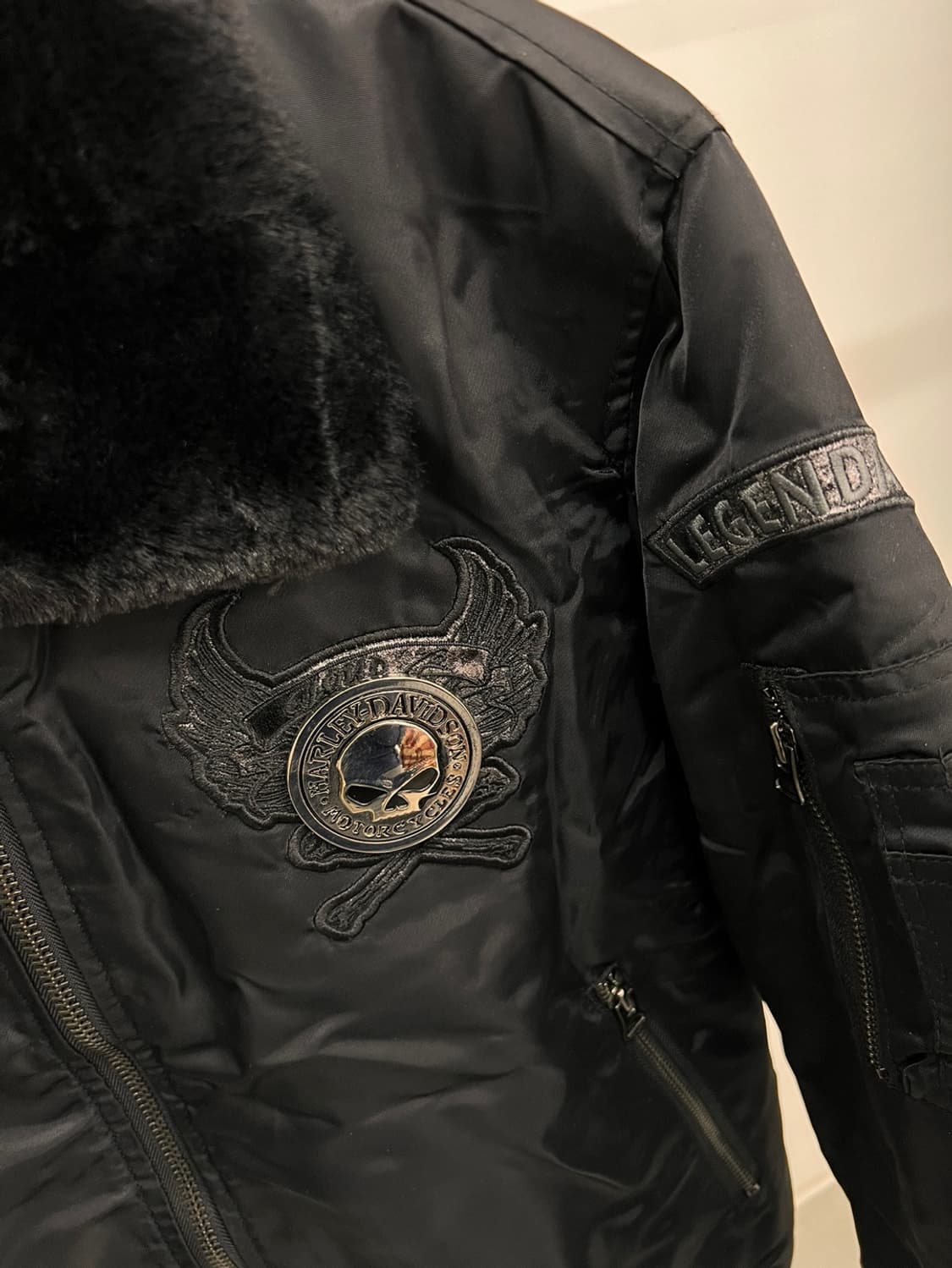 알파인더스트리얼 방품 항공 점퍼 M  상품이미지9