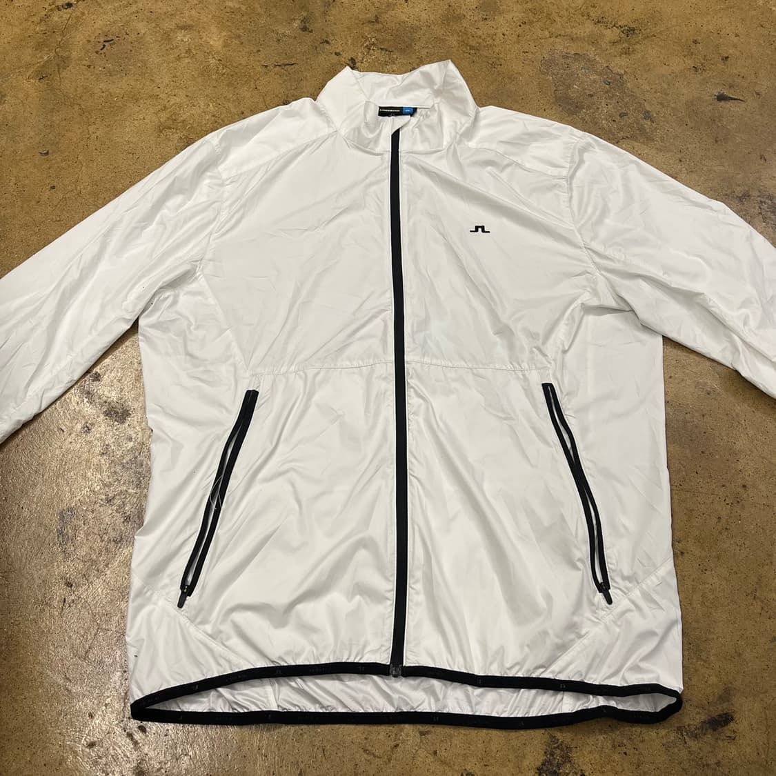 [정품/L] 제이린드버그 화이트 바람막이 자켓 b14 상품이미지3