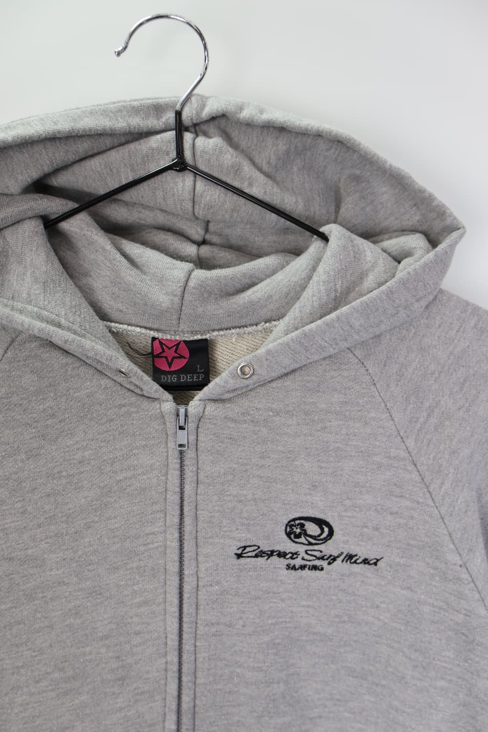 Dig Deep Cotton Zip Up Hoodies 상품이미지6