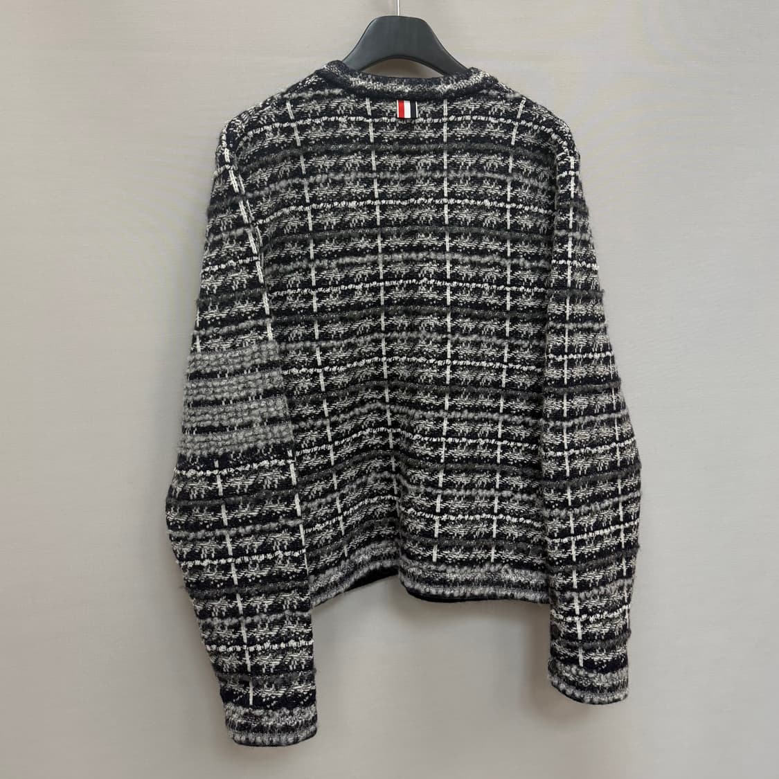 톰브라운 타탄 자카드 메리노 울 가디건 ( 95 ) 상품이미지6
