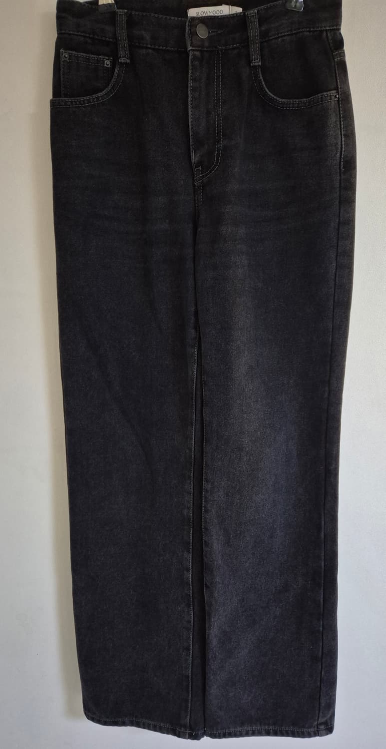 슬로우앤드 기모 데님팬츠(롱XS, 롱S) 상품이미지7
