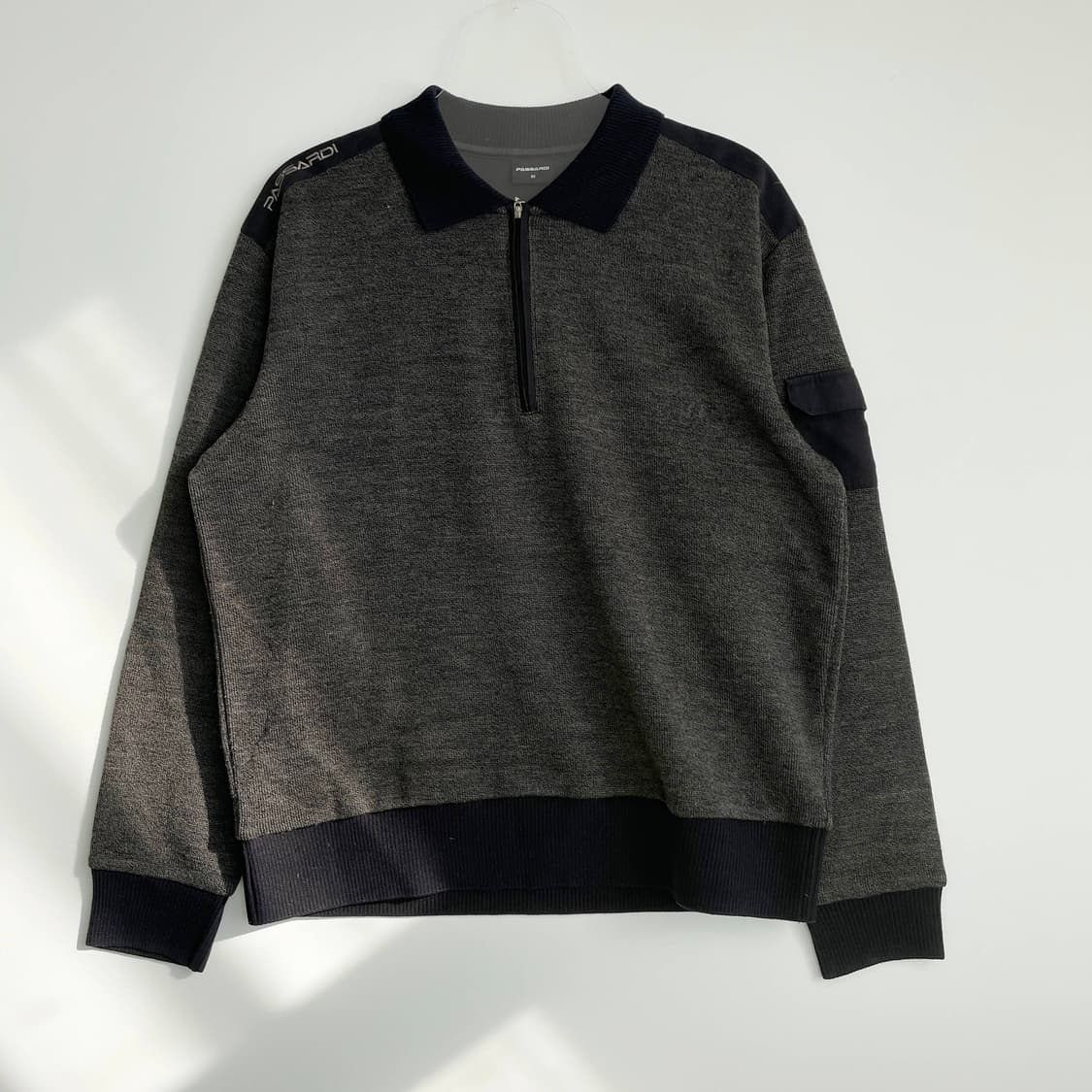 D2 파사디 파사르디 하프 집업 니트 셔츠 105사이즈 상품이미지1