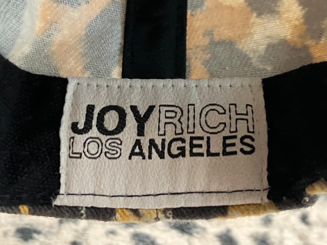 초기 모델 00s 조이리치 빈티지 레오파드 캡 모자 스냅백 호피 스트릿 상품이미지3