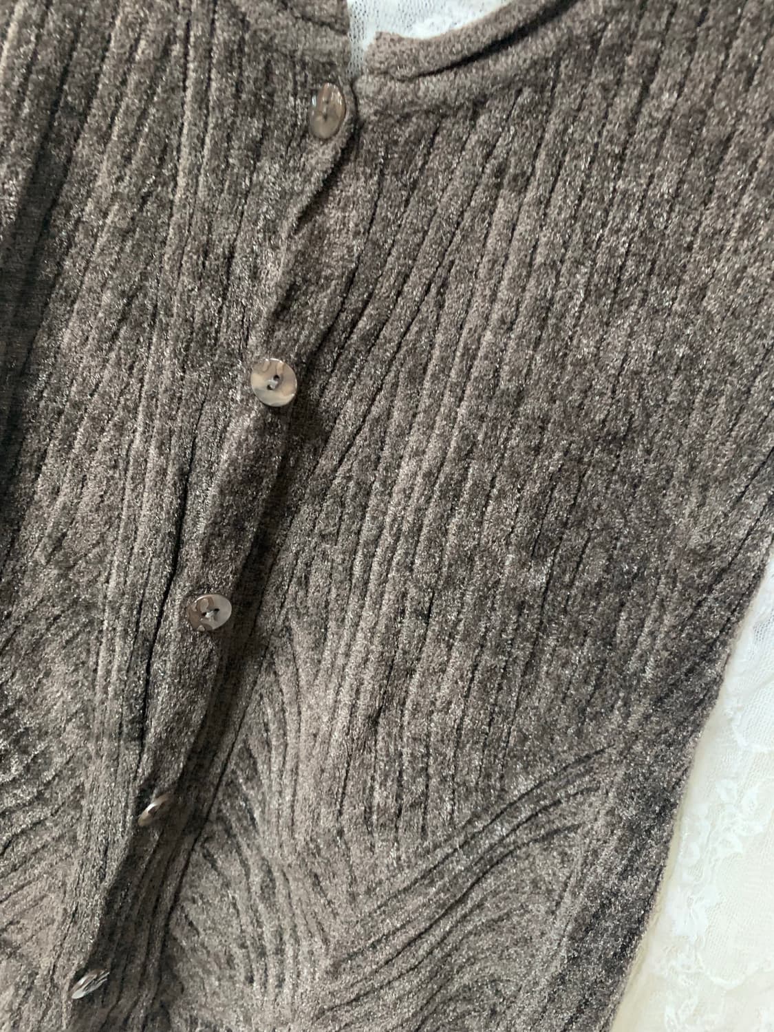 브라운 레이어드 조끼 상품이미지3