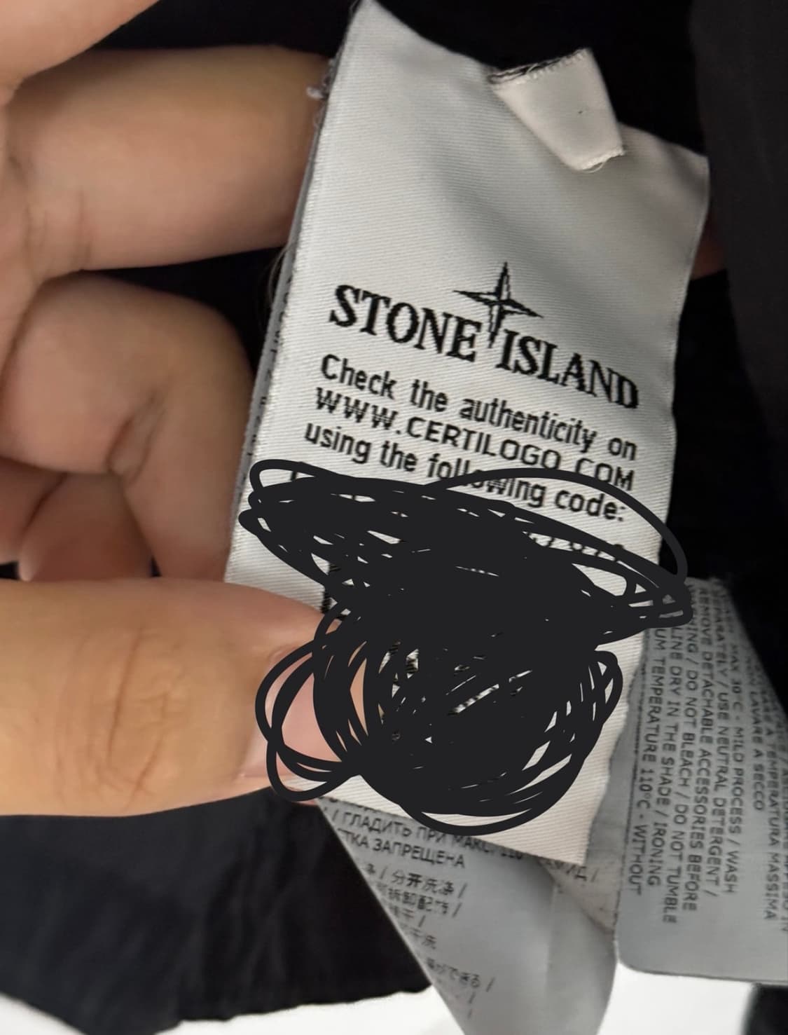 스톤아일랜드 나일론 오버셔츠 블랙 XL 상품이미지3