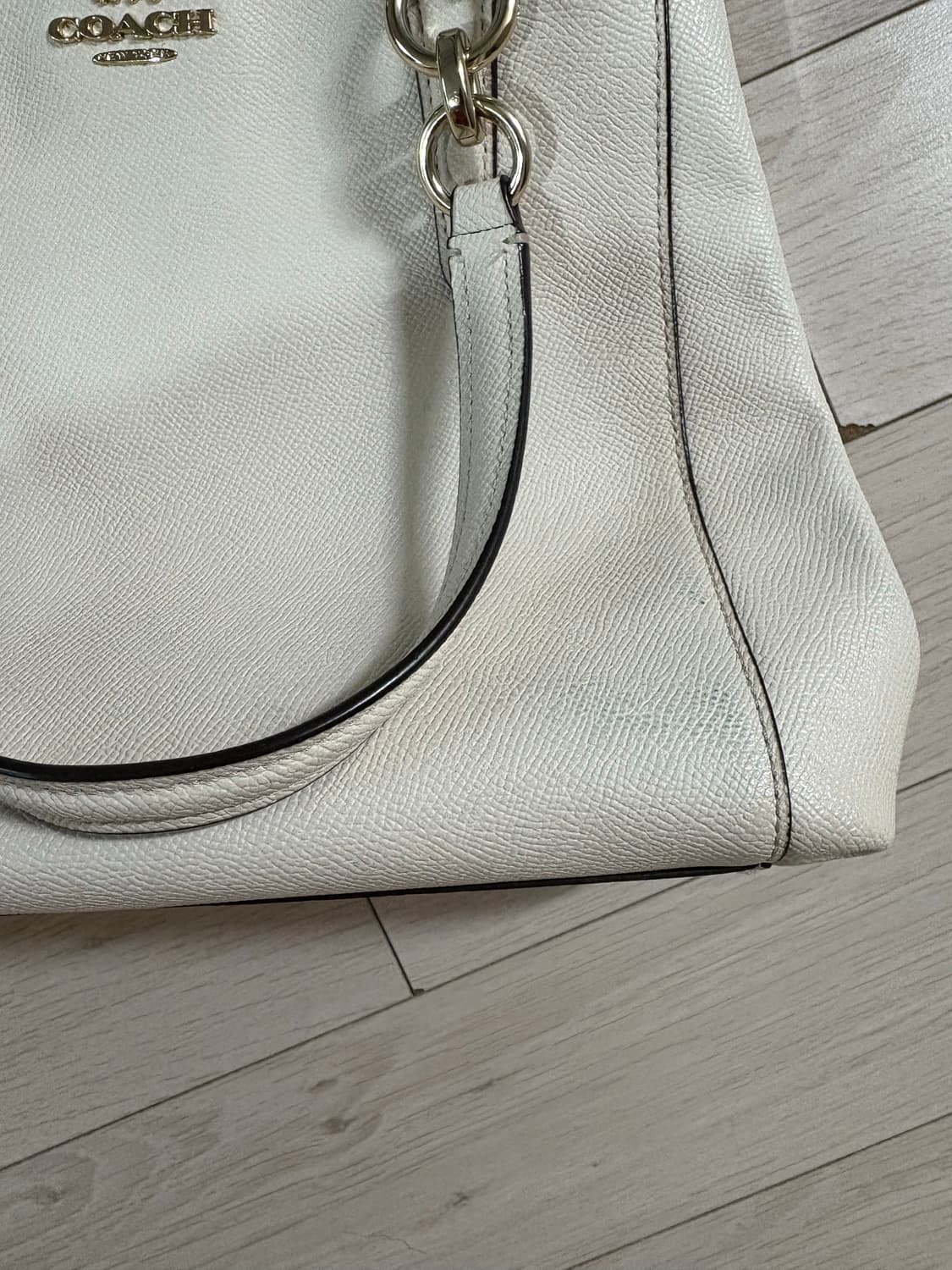 코치 아이보리 토트백 상품이미지2