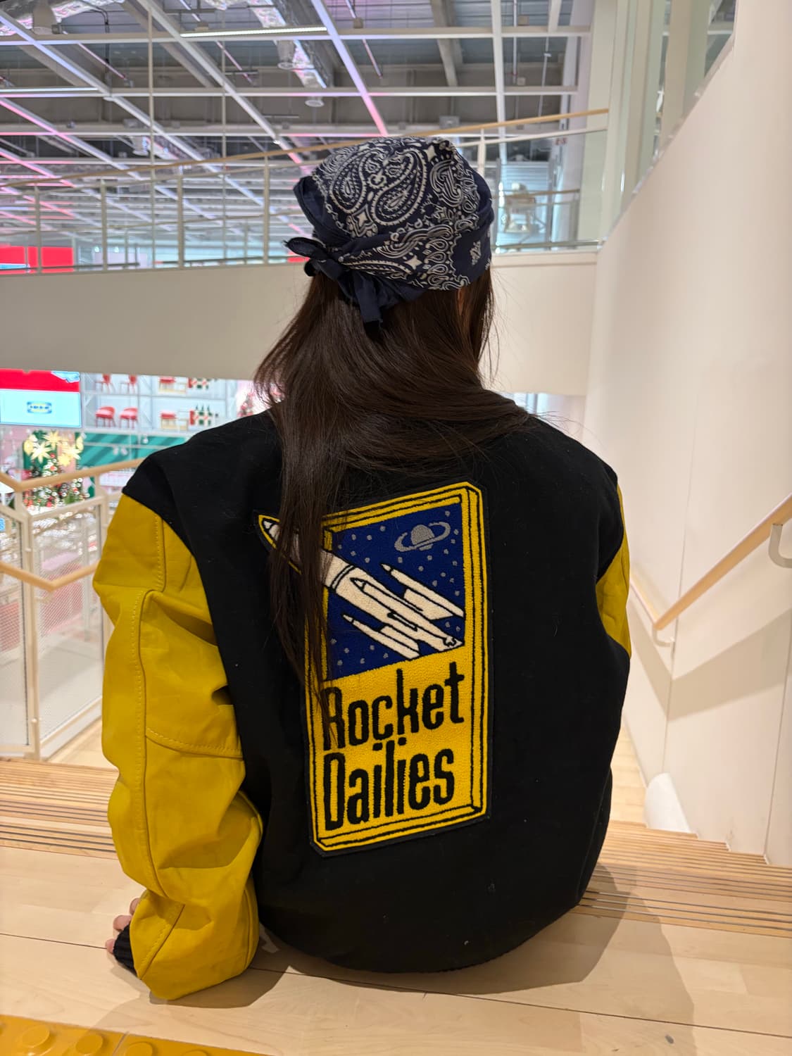 90s 올드스쿨 패치 리얼레더 바시티 상품이미지4