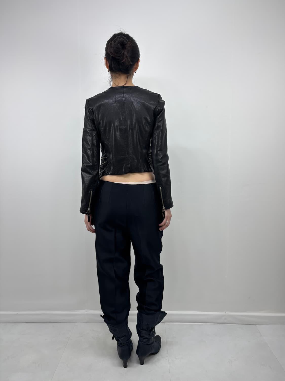 SILK ORGANZA SLACKS 상품이미지4