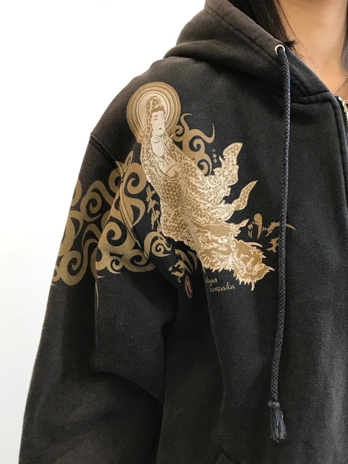 Ted Company Japanese Graphic Zip Hoodie 상품이미지3