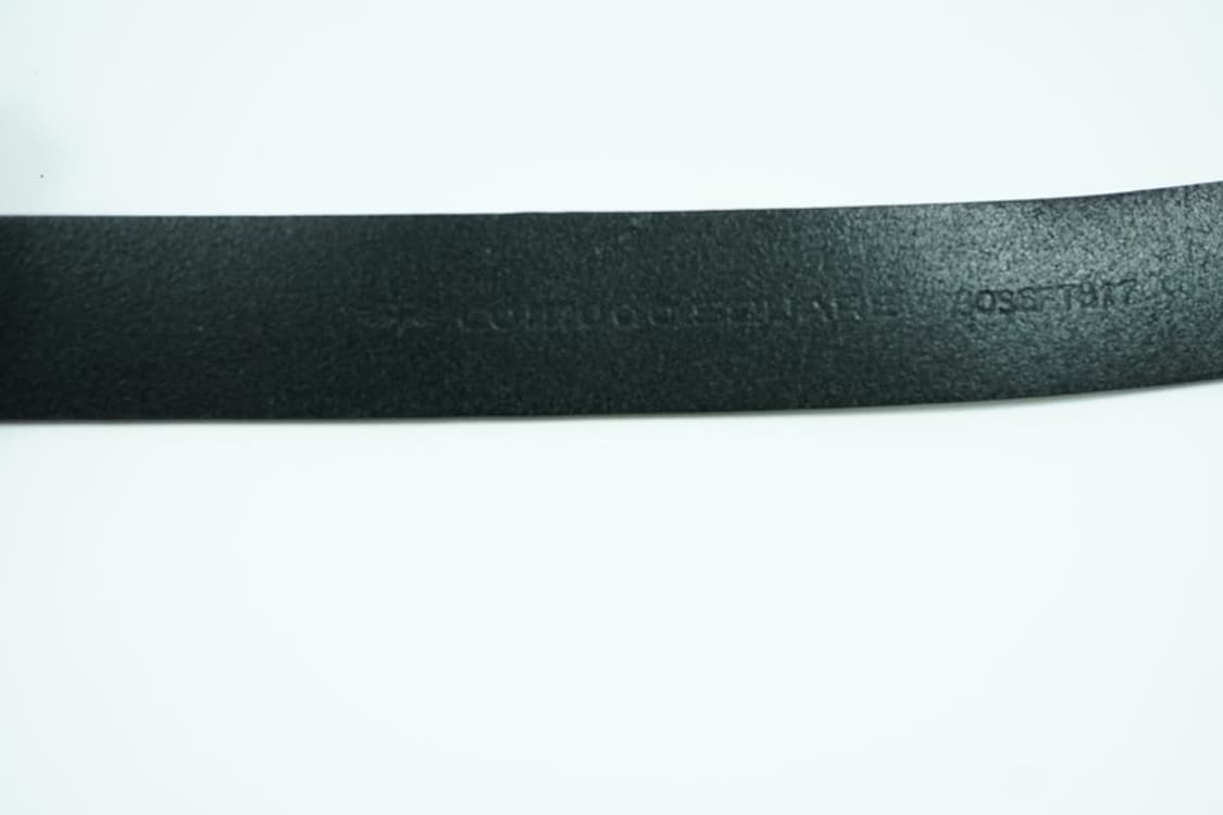 코모도스퀘어 클래식 실버 버클 리얼 레더 벨트 상품이미지7