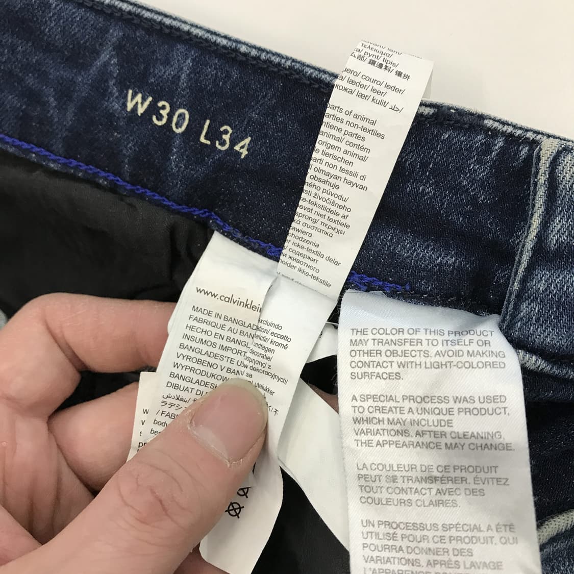 캘빈클라인 청바지 새상품 [30x34] 상품이미지7