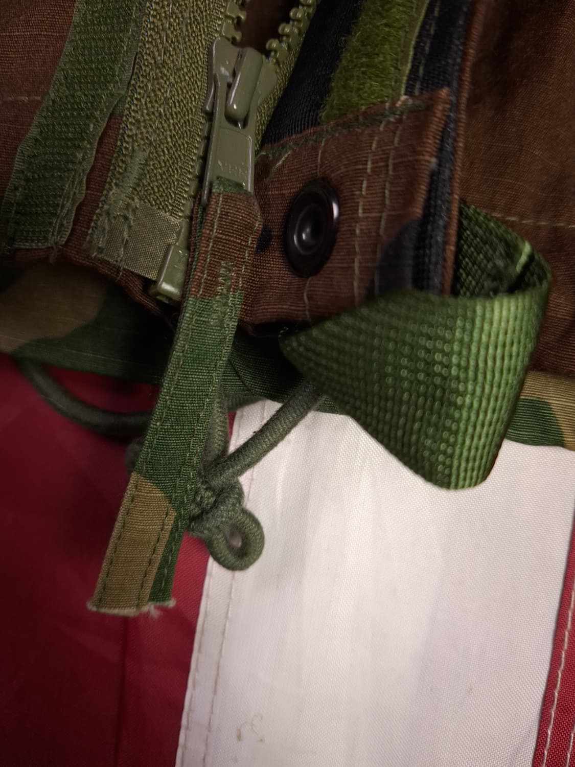 새제품 오리지날 미군 우드랜드 캐미칼 화생방복 자켓 상품이미지7