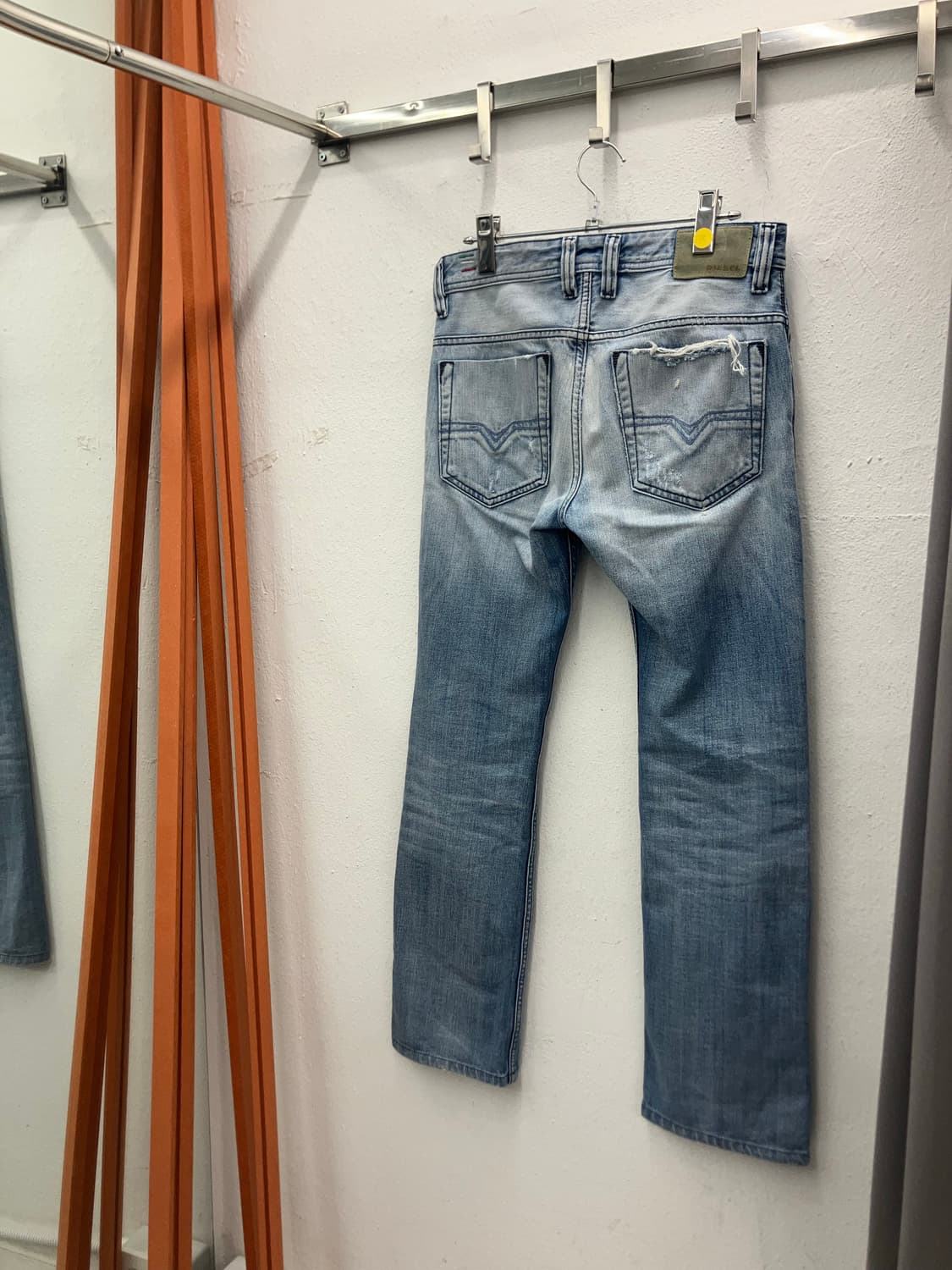 디젤 연청 데미지진 상품이미지4