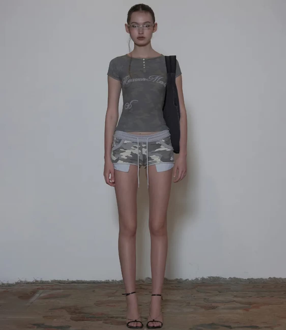SCULPTOR Heavenly Button Down Camo Tee  상품이미지3