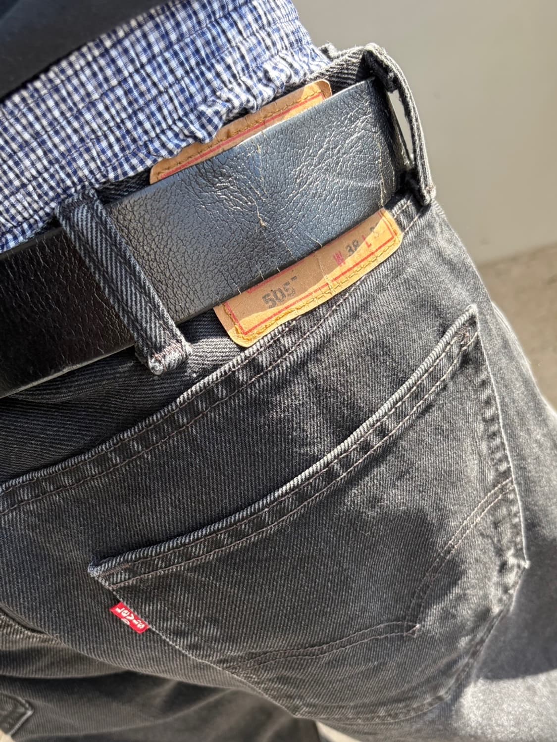 00‘s 리바이스 505 블랙 상품이미지3