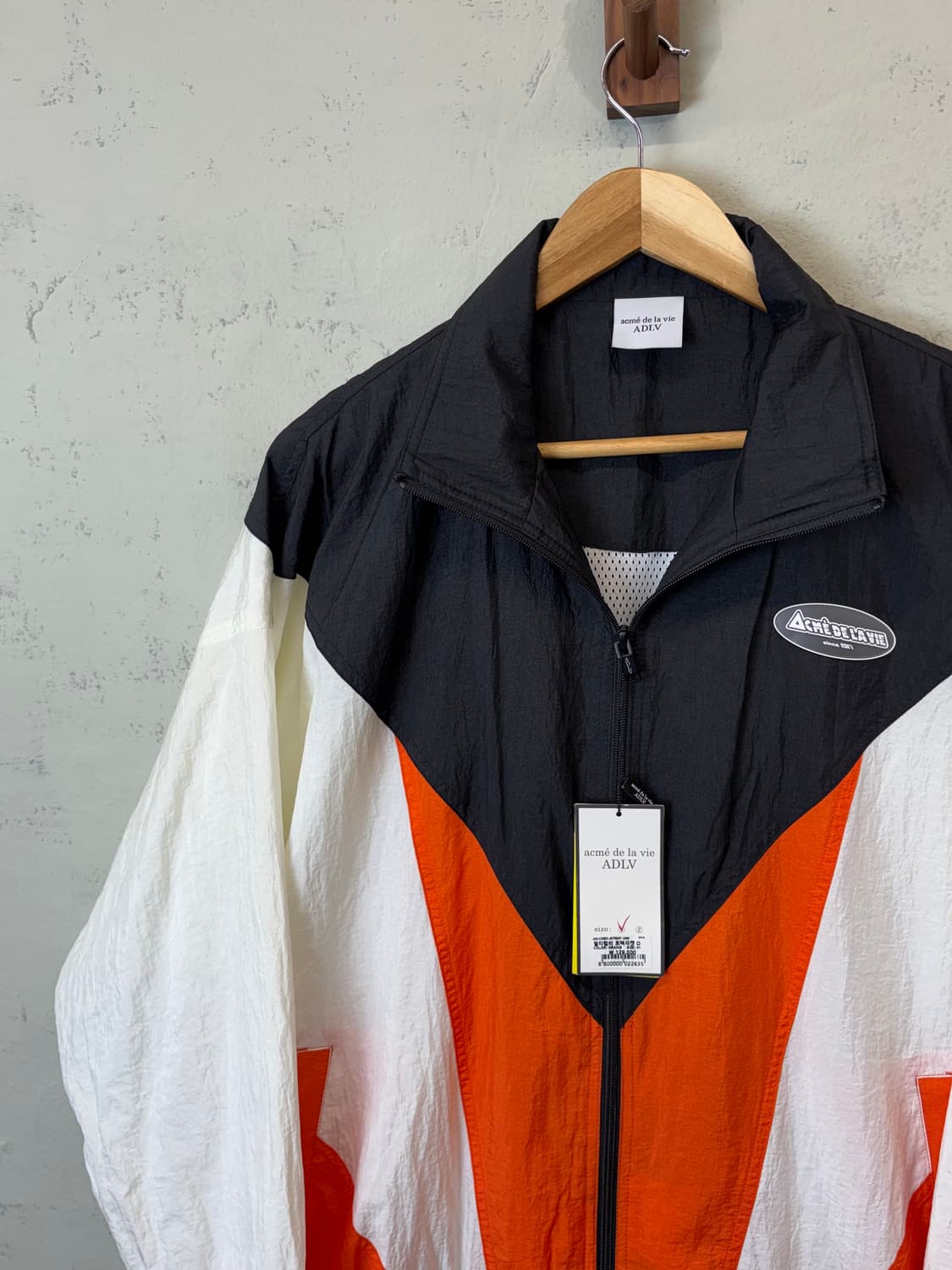 새상품 아크메드라비 ADLV 컬러블록 바람막이 상품이미지5