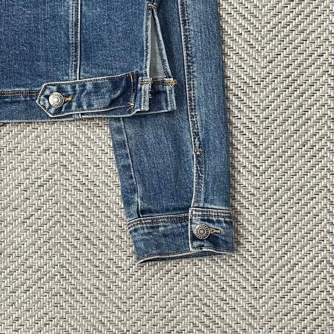 GGPX 투포켓 스팽글 데님 자켓 v0082 상품이미지6