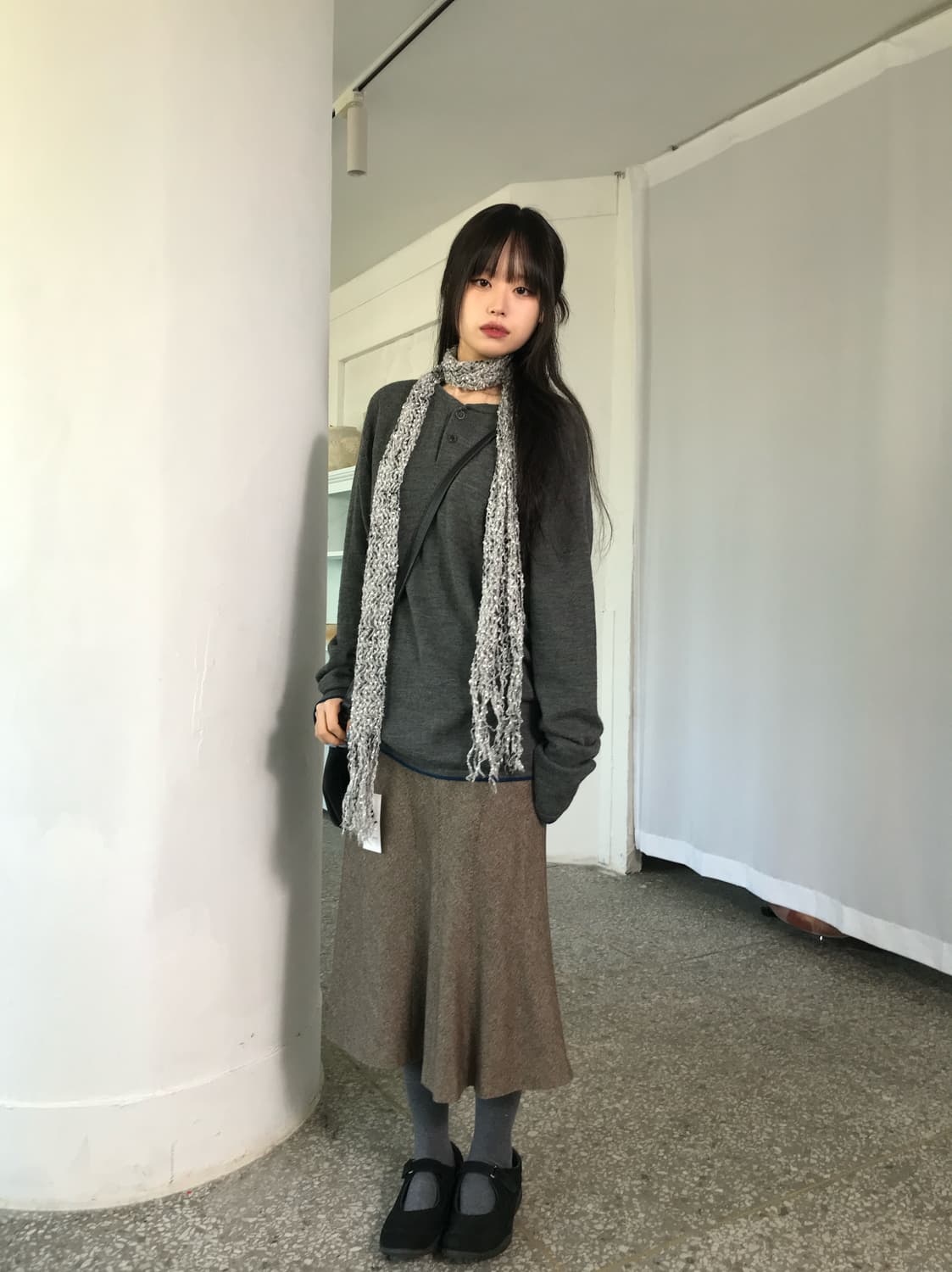 눈 오는 날 머플러 상품이미지7