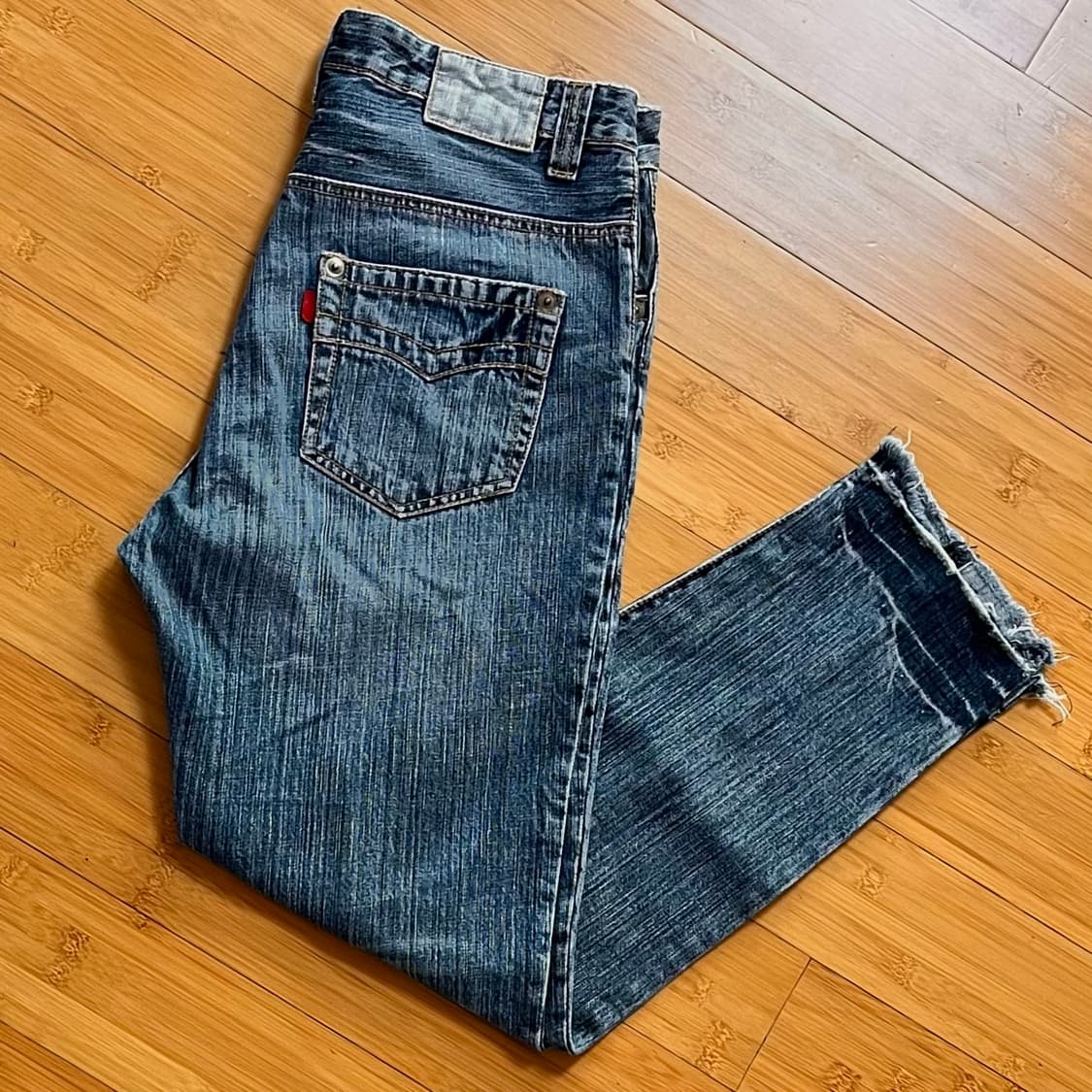 아츠오 타야마 데님팬츠 W38 ATSURO TAYAMA 상품이미지1