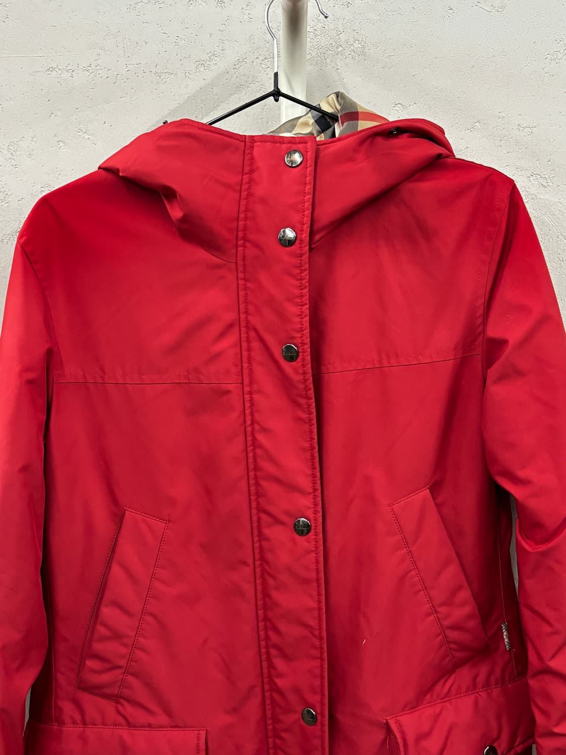 Burberrys 올드 버버리 후드 롱 야상 자켓 M 상품이미지3