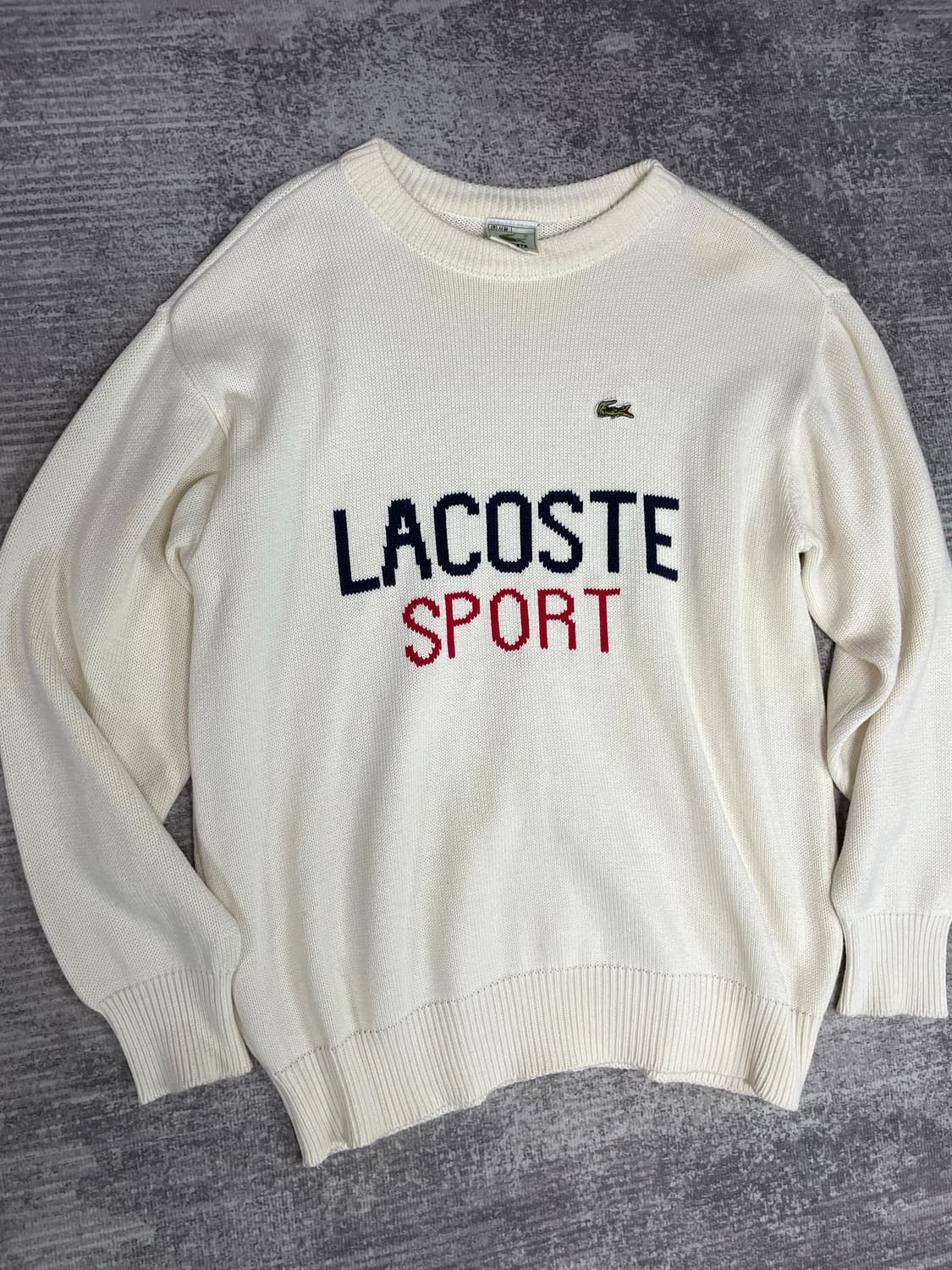 90s LACOSTE wool kint 상품이미지3
