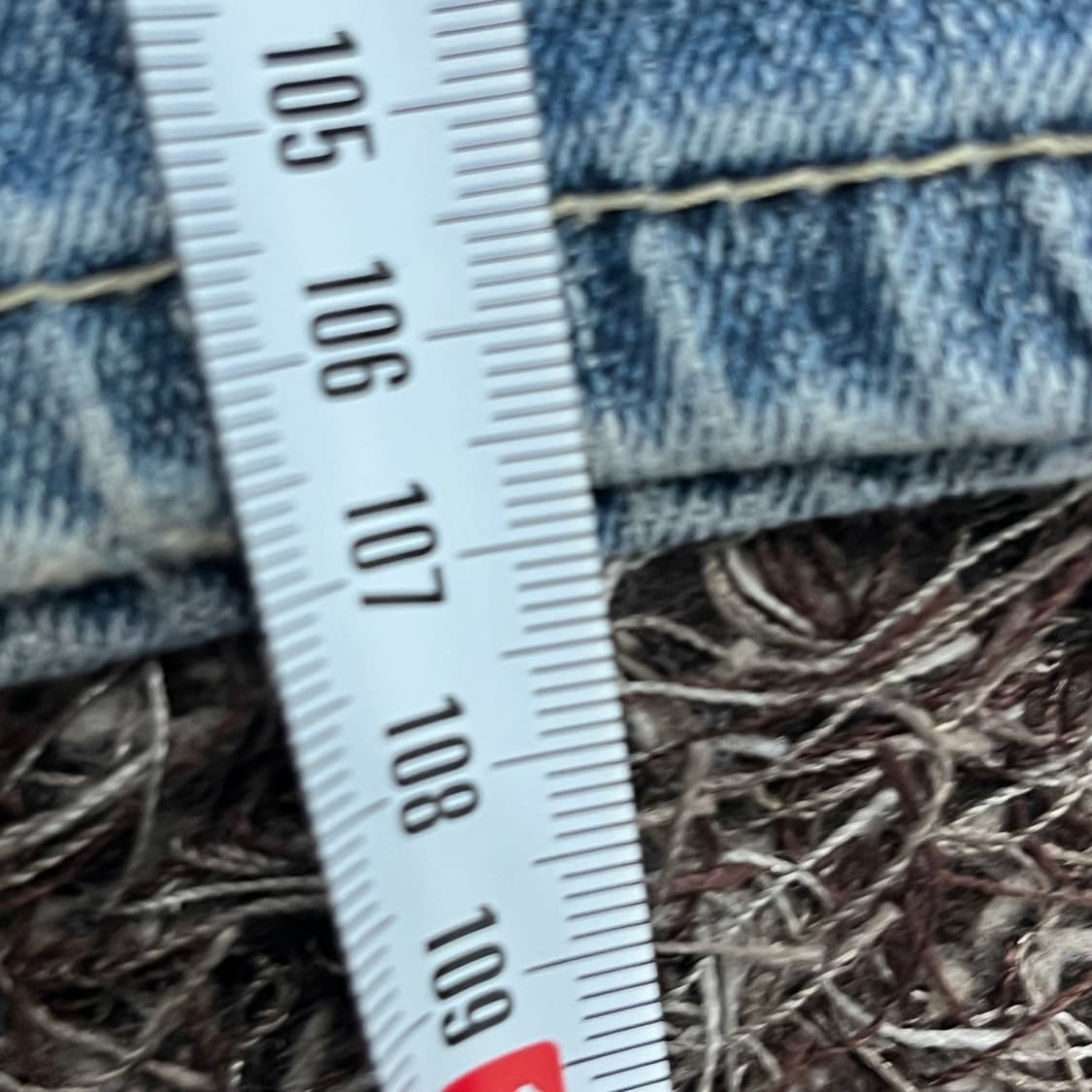 32 리바이스 505 워싱 데님 팬츠 상품이미지10