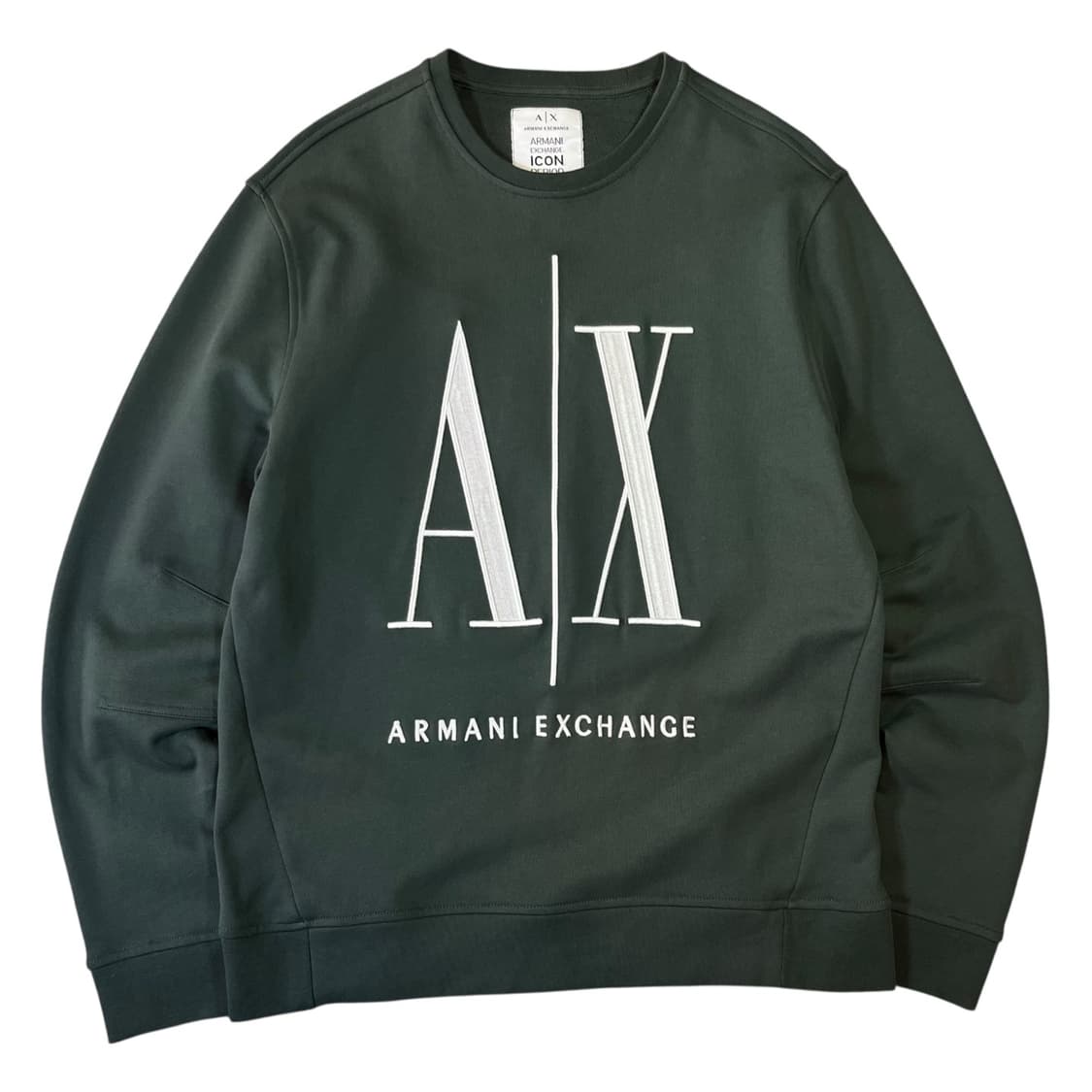 아르마니 익스체인지 빅로고 맨투맨 상품이미지1