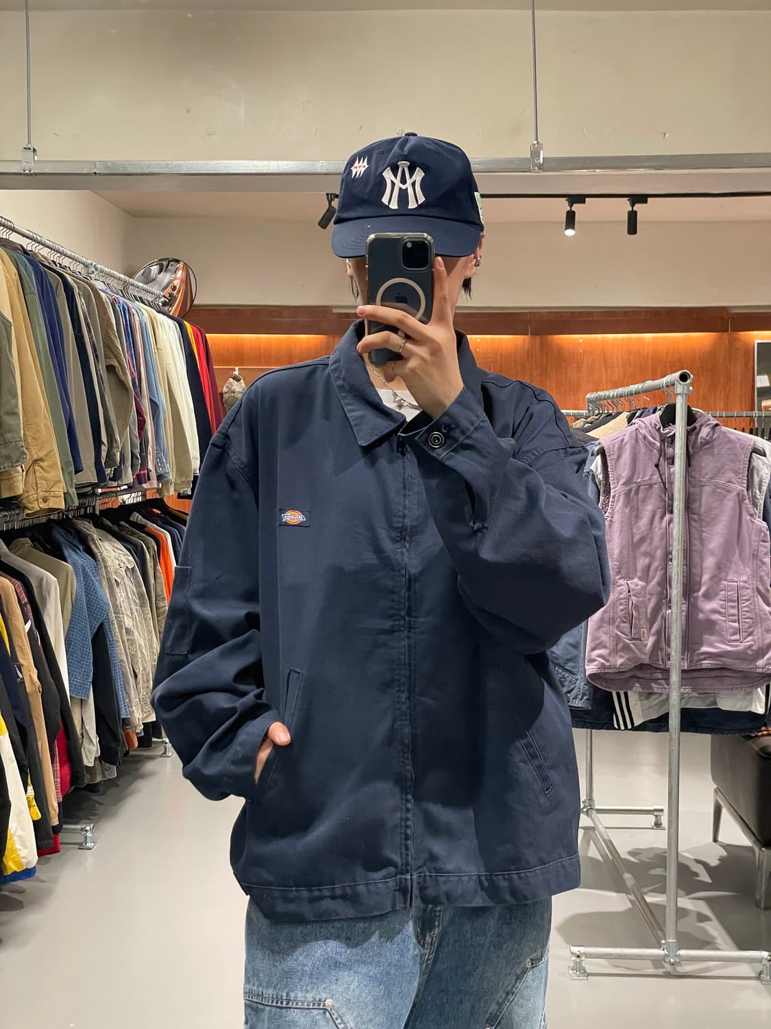 디키즈 워크 자켓 (Navy)   상품이미지1