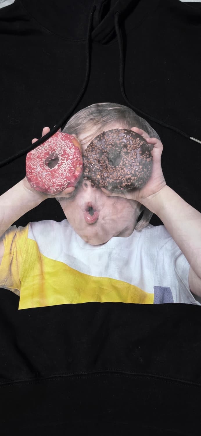 아크메드라비 도넛 프린팅 후드티 100 상품이미지5