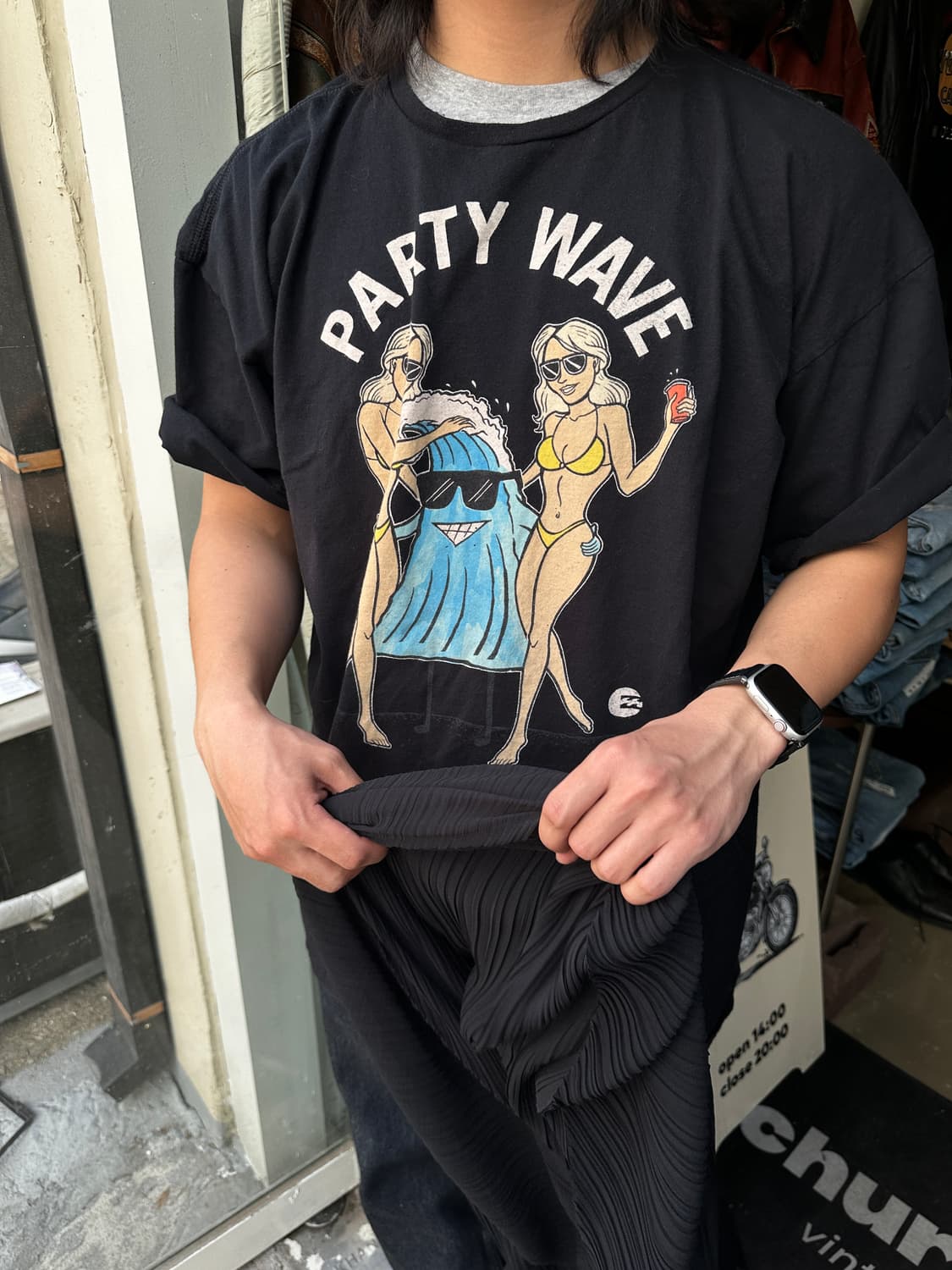 Billabong PARTY WAVE 프린팅 티셔츠 상품이미지1