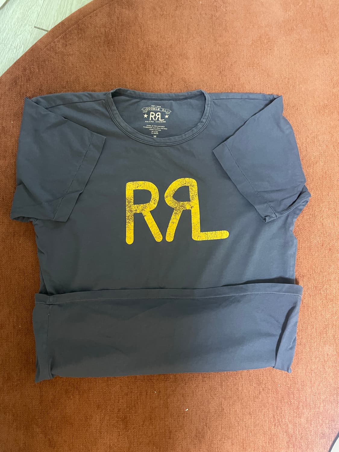 [M] rrl 로고 저지 반팔 티셔츠 상품이미지2