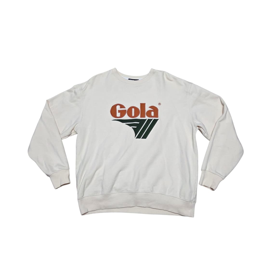 Gola 골라 아이보리 오버핏 맨투맨 스웻셔츠  상품이미지1