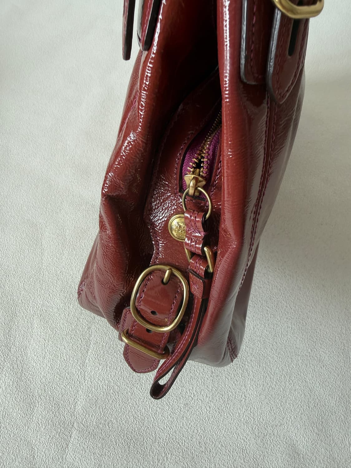 코치(COACH) 에나멜 레더 숄더백 상품이미지6