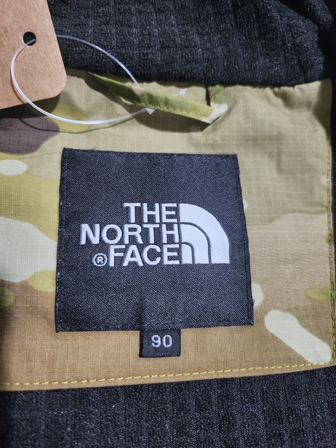 *노스페이스 카모플라주 바람막이 S 상품이미지4