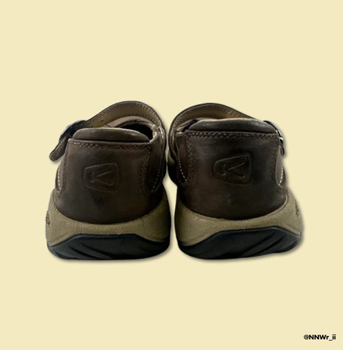 KEEN MARY KANE LEATHER BROWN 상품이미지4