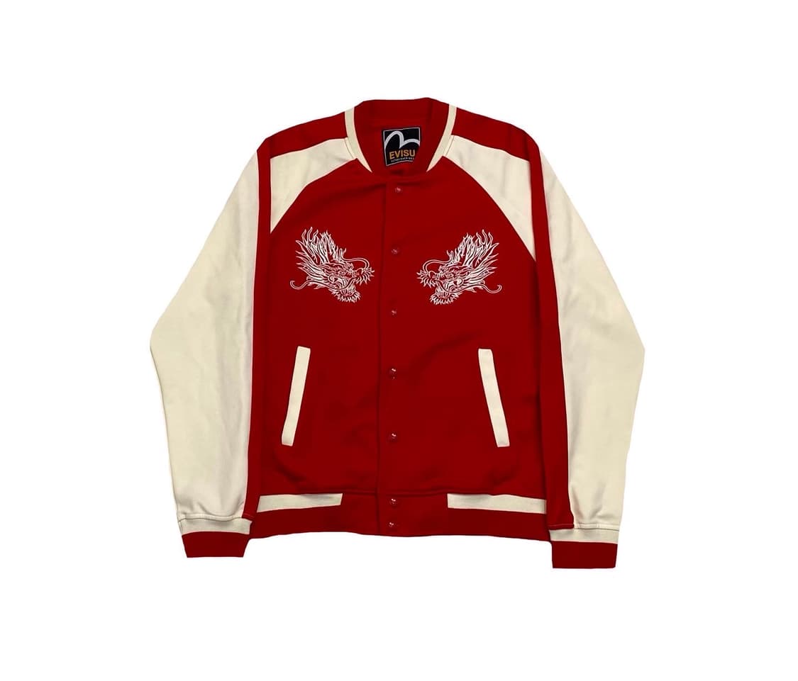 EVISU(에비수)데드스탁 드래곤자수 블루종 상품이미지1